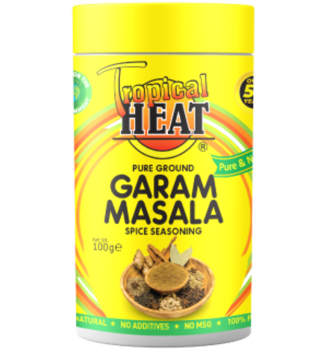 TROPICAL HEAT GARAM MASALA 45G